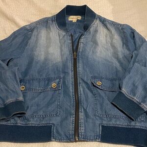 Cloth & Stone Blue Jean Jacket